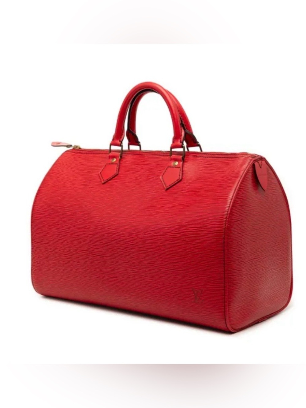 Louis Vuitton Red Epi Leather Tote